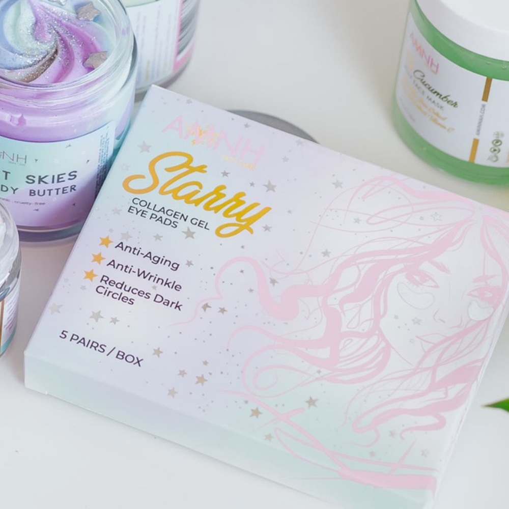 AMNH Skincare | Starry Collagen Gel Eye Pads